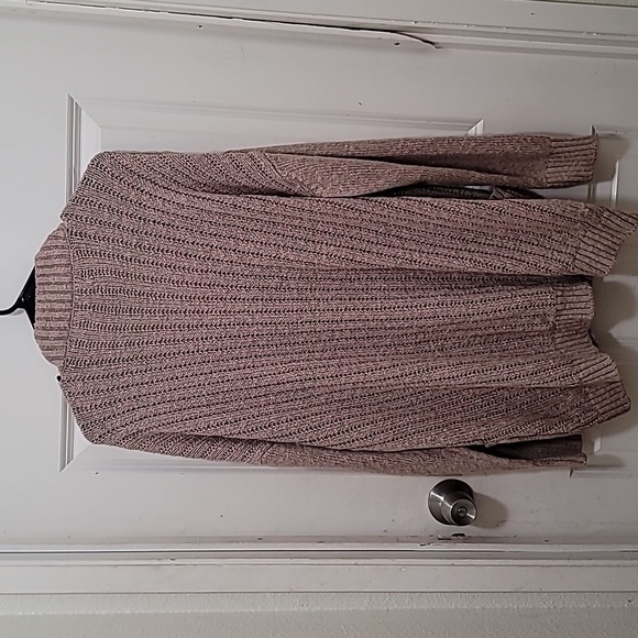 SO GOODS FOR LIFE WOMEN  CARDIGAN  WITH  3 BUTTON  BROWN  SIZE L - Picture 3 of 7